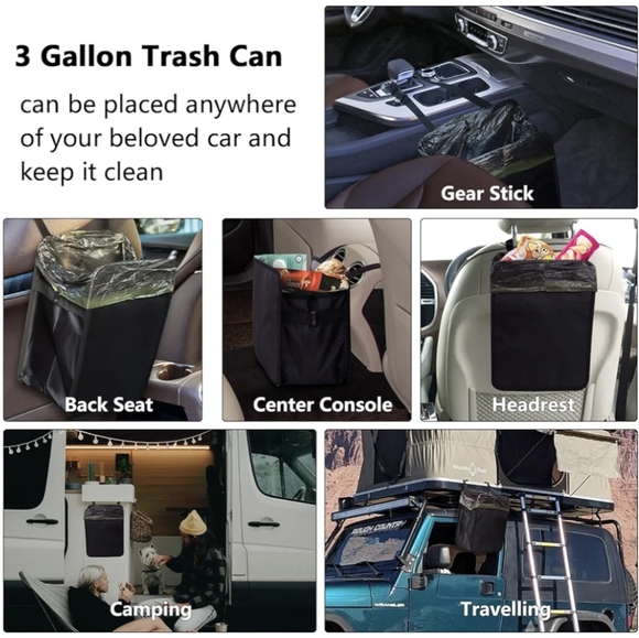 🌟3/$20🌟-Foldable Car Trash Can - Picture 9 of 11